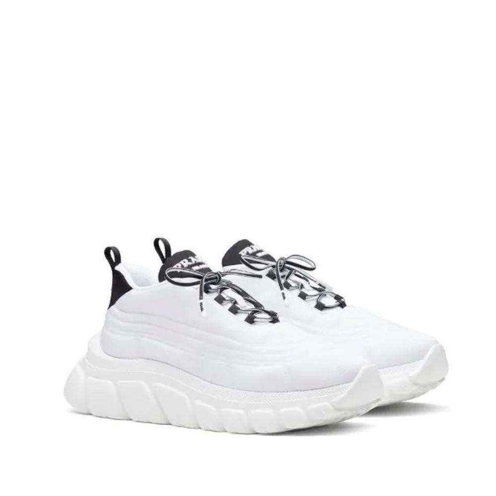 PRADA lace-up platform sneakers